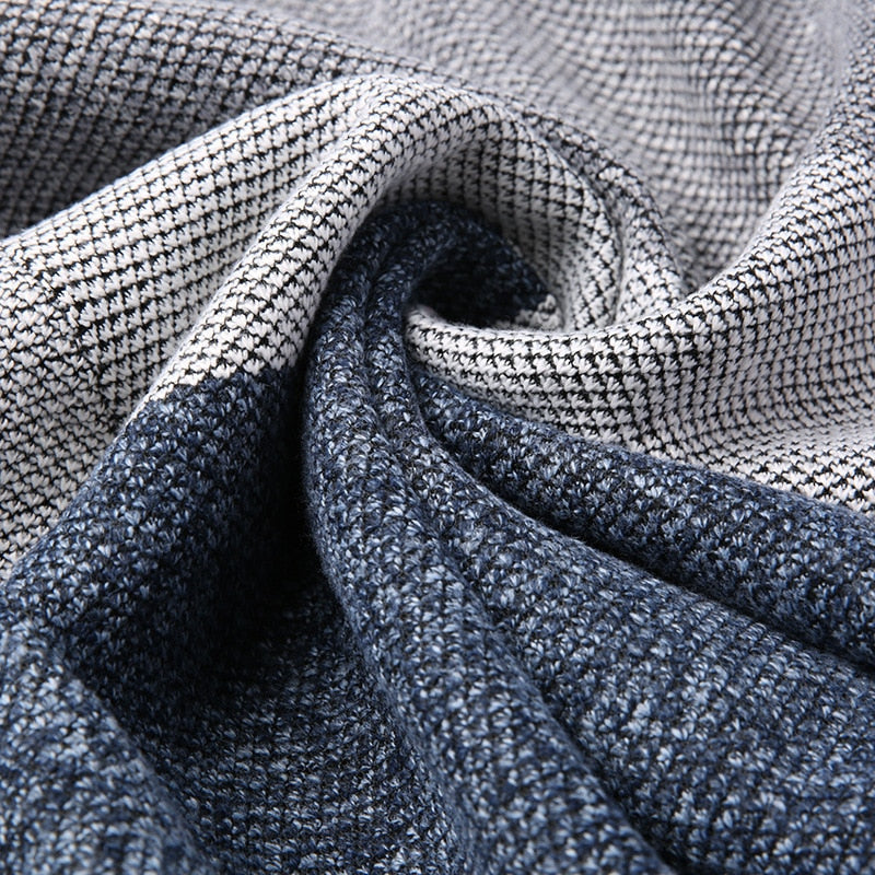Knitted Zipper Sweater