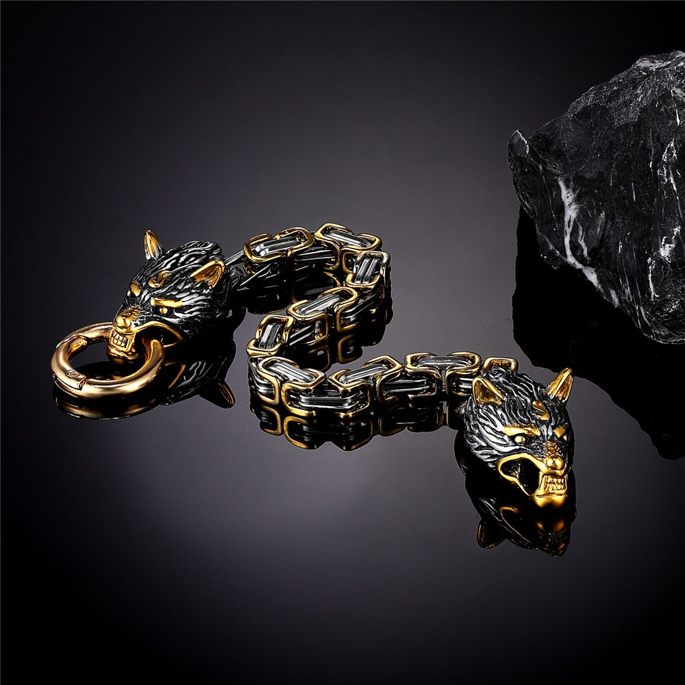Celtic Wolf Bracelet