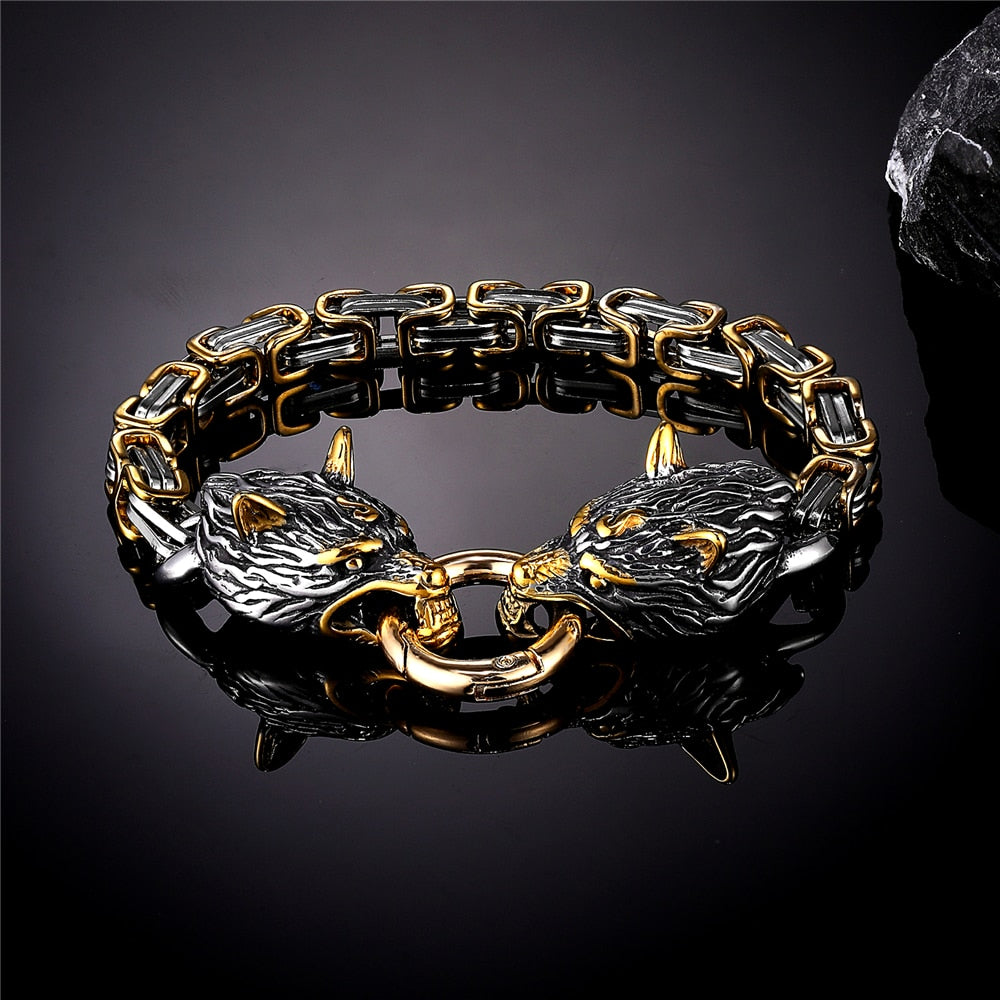 Celtic Wolf Bracelet