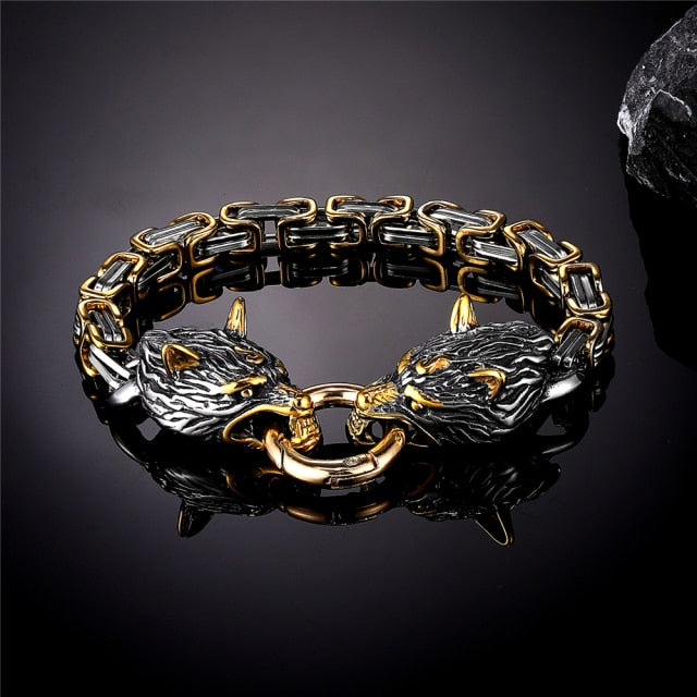 Celtic Wolf Bracelet