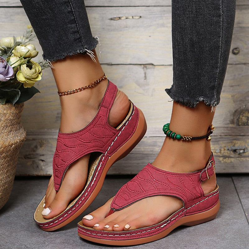 Glam Wedge Sandals