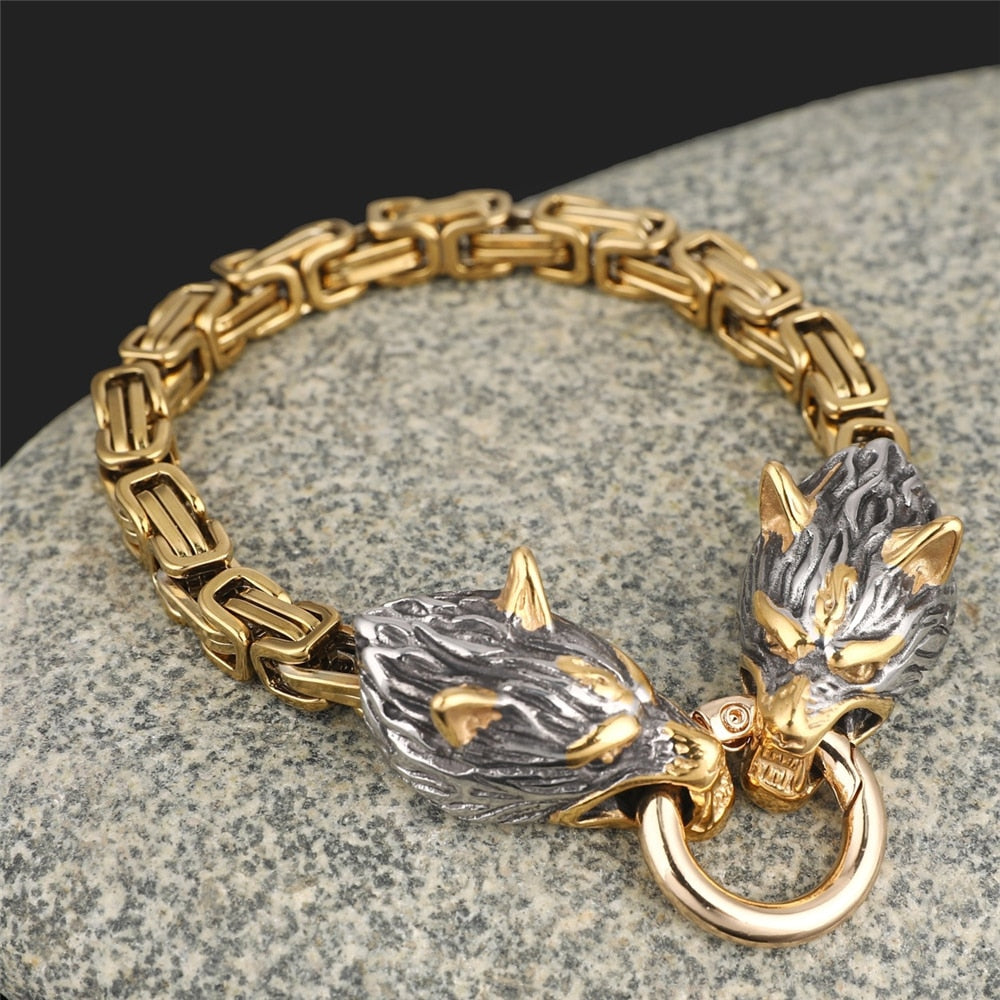 Celtic Wolf Bracelet