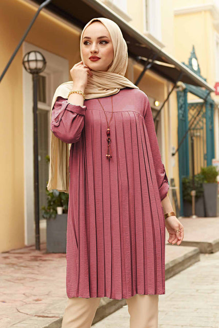 Pleated Islamic Dress
